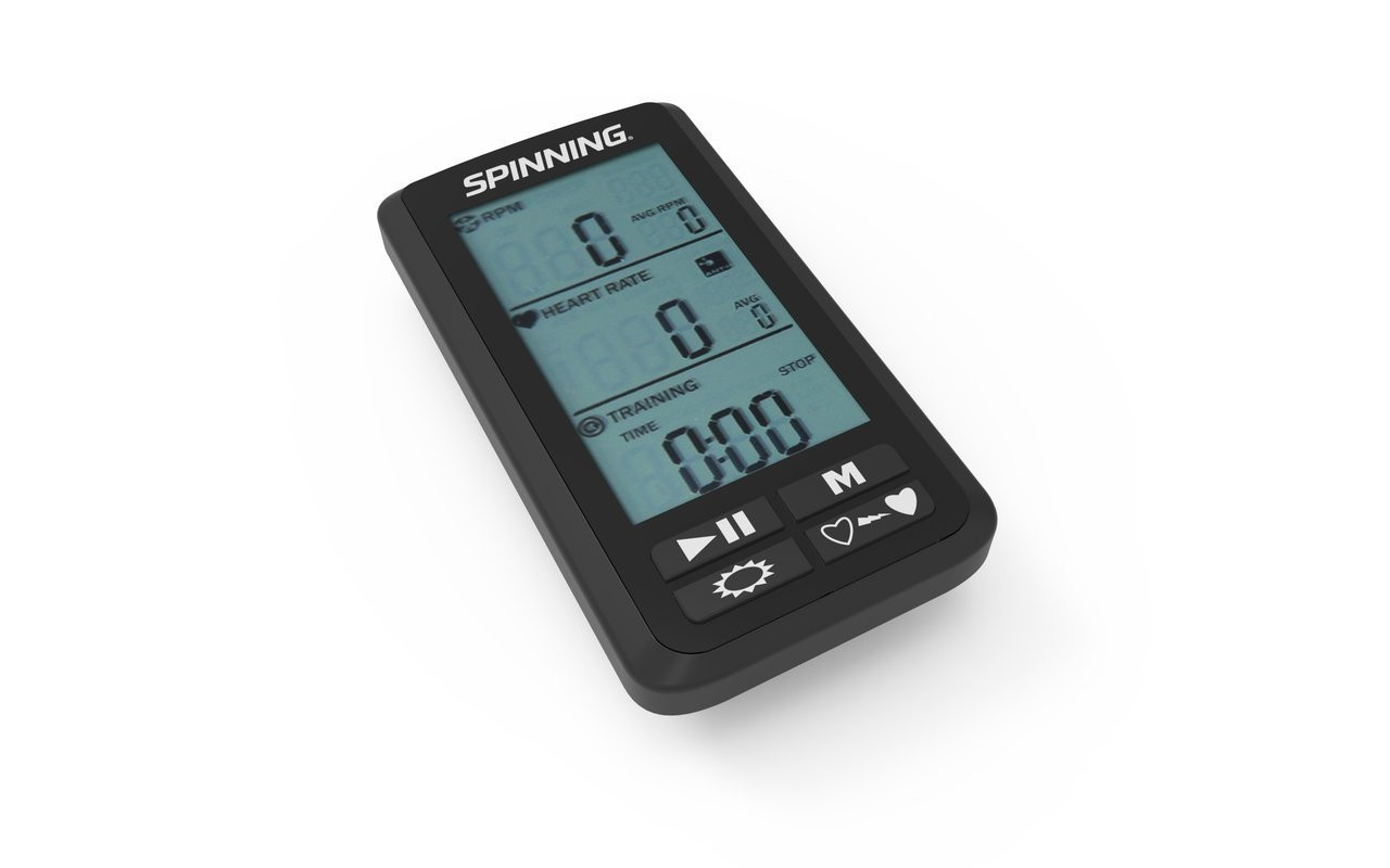 horizon spin bike console