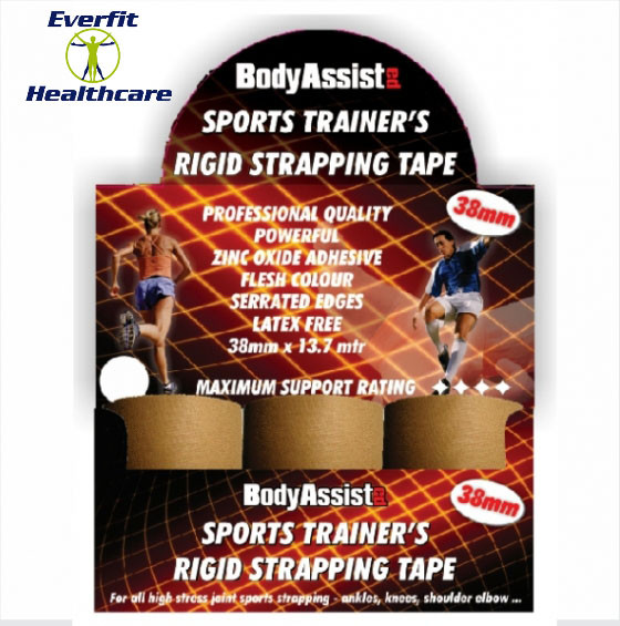SPORTS TRAINERS PREMIUM STRAPPING TAPE (TRAY)