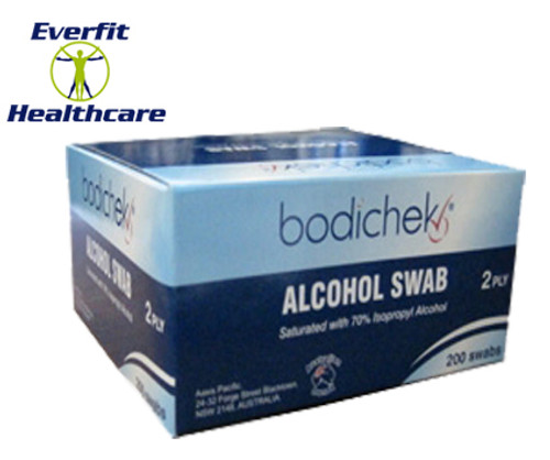 Box of 200 individually packaged wipes. 2 ply, 65mm x 30mm each. Saturated with 70% Isopropyl Alcohol. Box of 200 individually packaged wipes. 2 ply, 65mm x 30mm each. Saturated with 70% Isopropyl Alcohol.