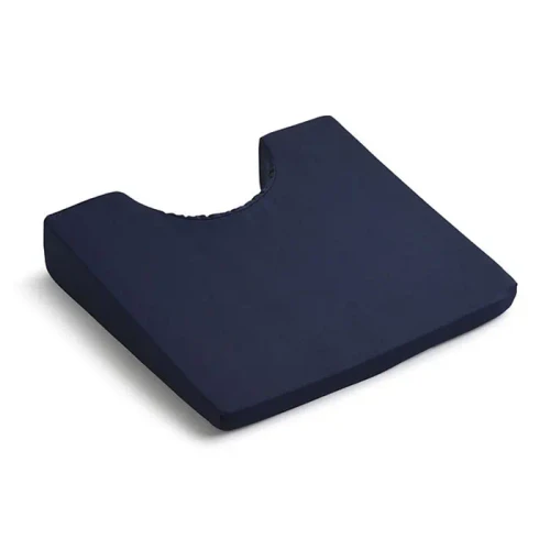 Cutaway tailbone section to relieve spinal pressure