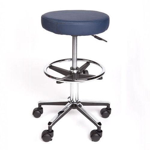 Everfit Healthcare round stool with footring a great addition to any professional clinic Everfit Healthcare round stool with footring a great addition to any professional clinic