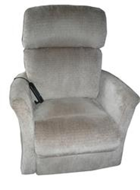 Two motor with an early rise ottoman enabling the user to raise their legs without fully reclining the armchair. Two motor with an early rise ottoman enabling the user to raise their legs without fully reclining the armchair.