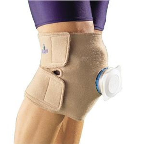 The Universal Knee, Ankle Elbow Ice Brace helps to relieve pain and swelling.