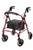 This walker features high quality 8" castors for superior outdoor use while still being ideal for manoeuvring indoors.