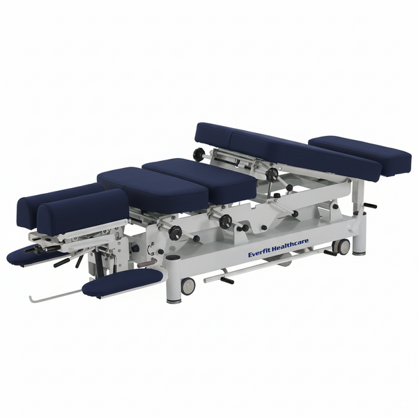 Everfit Chiro Verti Lift Drop Table, featuring four drops, easy adjustments for treatments!