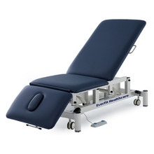 This 3 section physiotherapy treatment table is an elegant yet sturdy table used by clinicians.