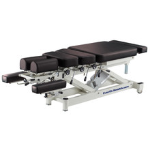 The Elegant Everfit Black Chiropractic table is very sturdy, it is very popular with Chiropractors Australia wide  featuring 4 drops for professional treatments.