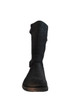 Davinci Italian Dressy/Casual Brushes Suede Black Leather Round Toe Mid Calf Boots Forte1085