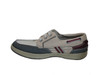 Skechers Slip on lace up Boat Shoes 62557 Taris Maggio Grey/White