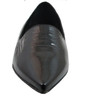 Oxmox 306 Women's Pointy Flat Black Patent