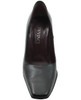 Davinci 3116 Women's Italian Round Toe Mid Heel Pump in Black