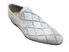 Men's Italian Slip On Carlos Ventura Dressy Shoes 1676 Black/White