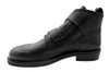 Smith 21206 Men's Italian Leather with Two straps Ankle Boot Black