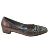 Franco Sarto Women's Features Slip on Flat Shoes Silver