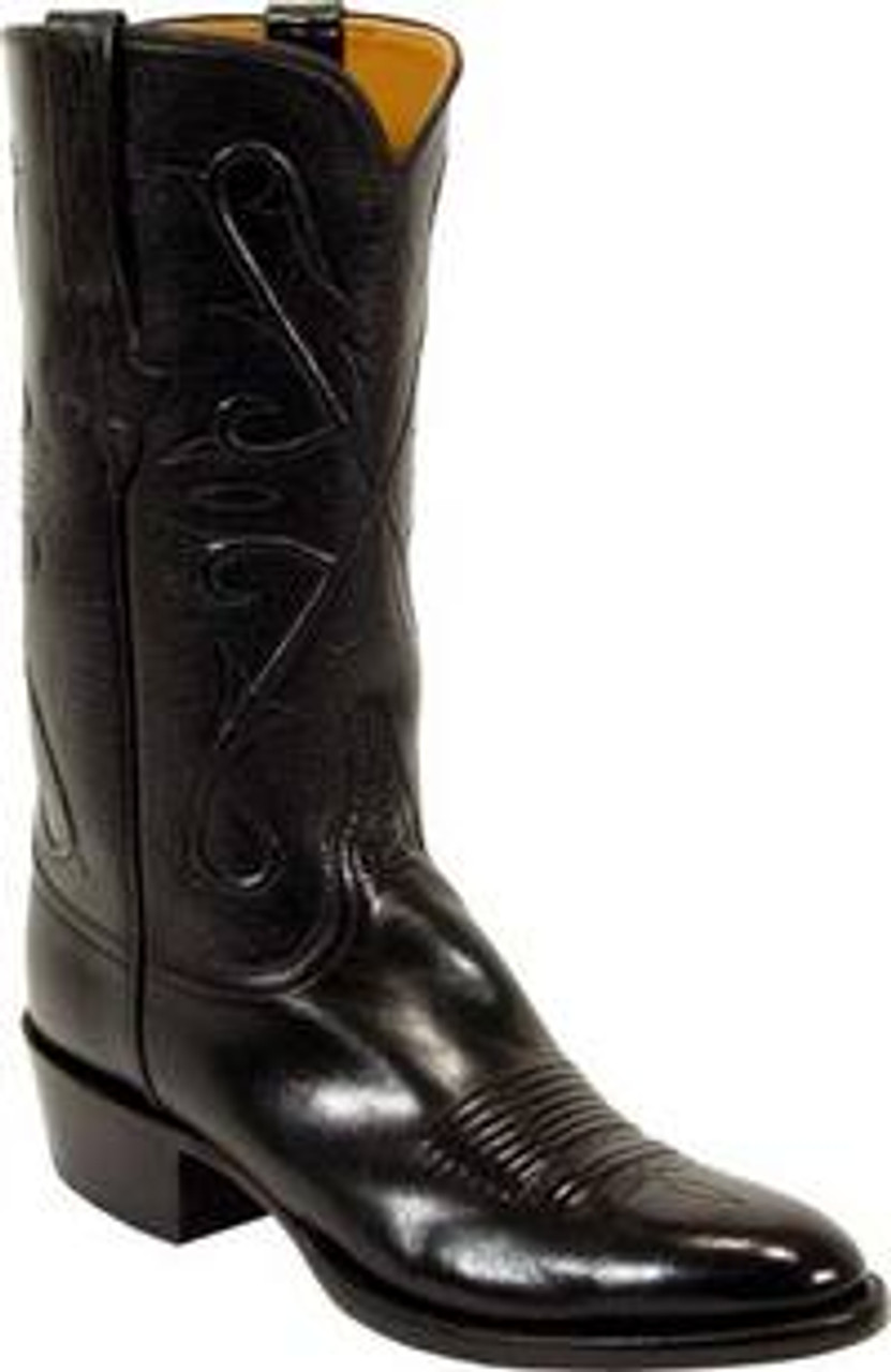 lucchese eel skin boots