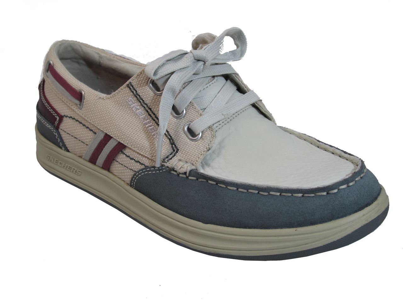 skechers slip on boat shoes