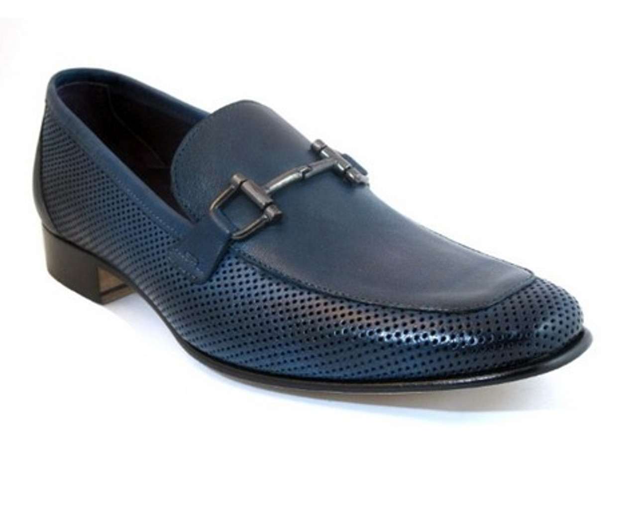 Men's Lorenzi 1194 Italian Leather Loafers Shoes For Davinci - Davinci ...