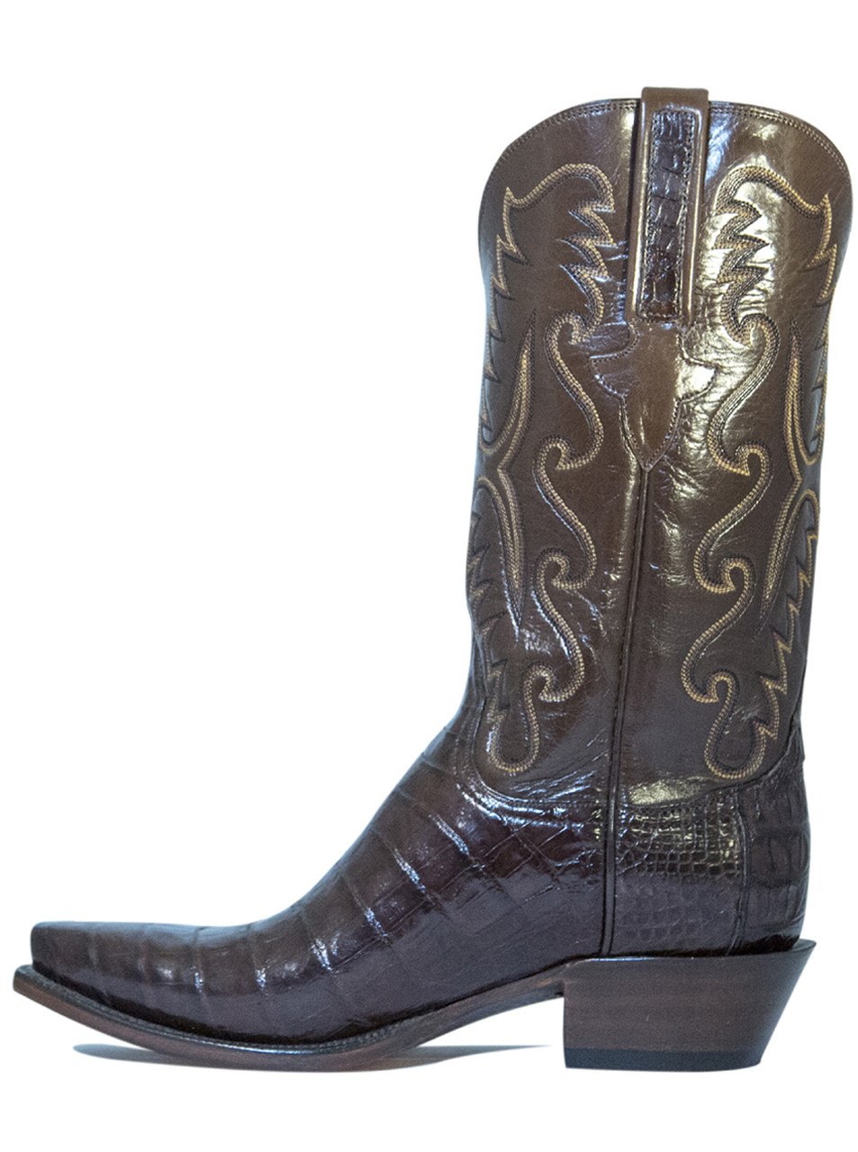 lucchese ultra caiman belly boots