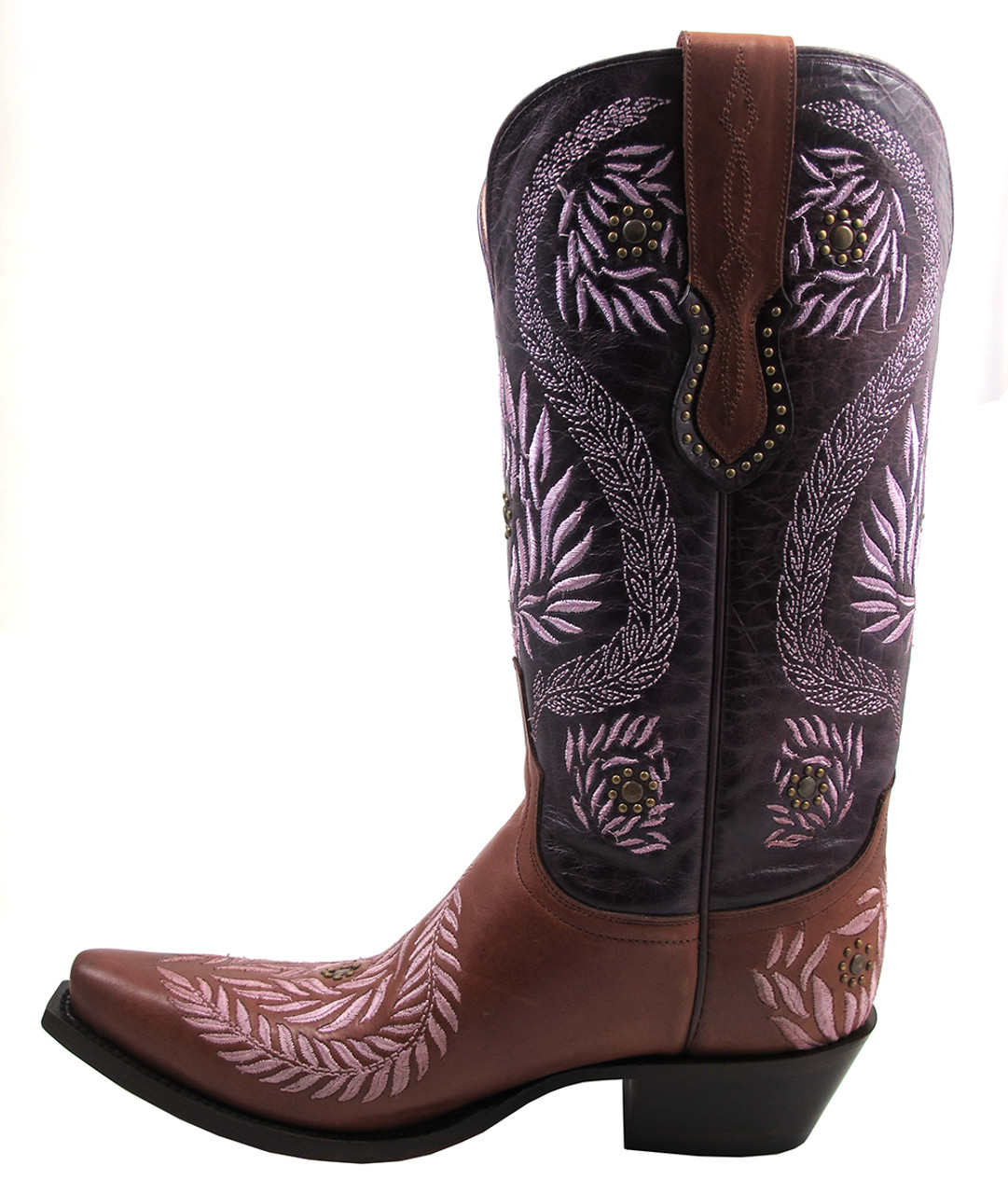 womens purple cowgirl boots