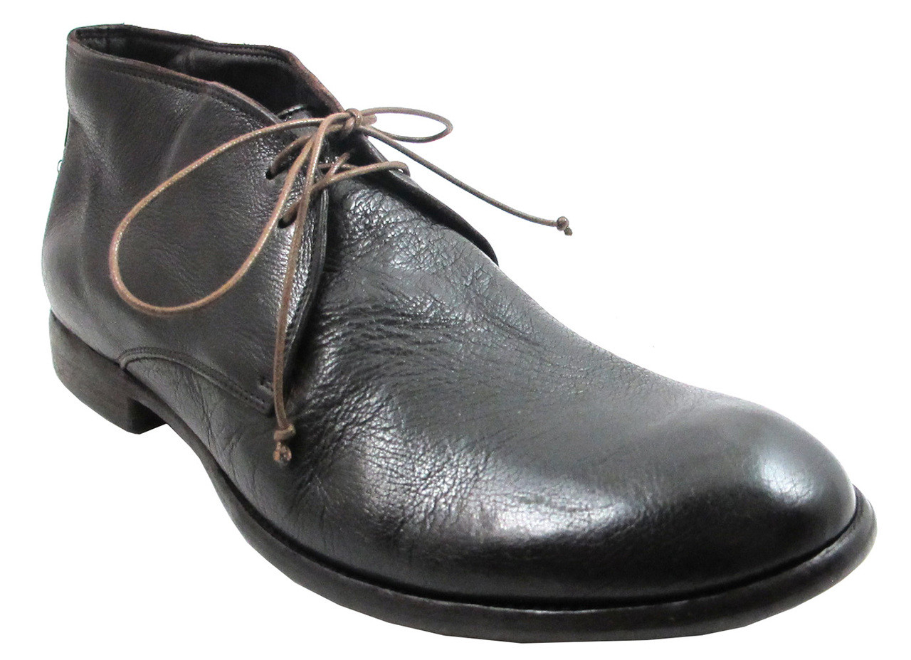 Davinci 9918 Buffalino Tmoro Lace-Up Italian Chukka Ankle Boot in Dark ...