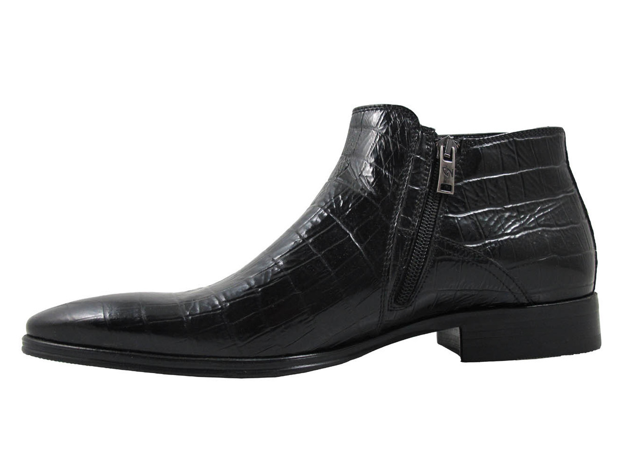 Black Genuine crocodile alligator leather skin boots LV Boots for men size  10 US