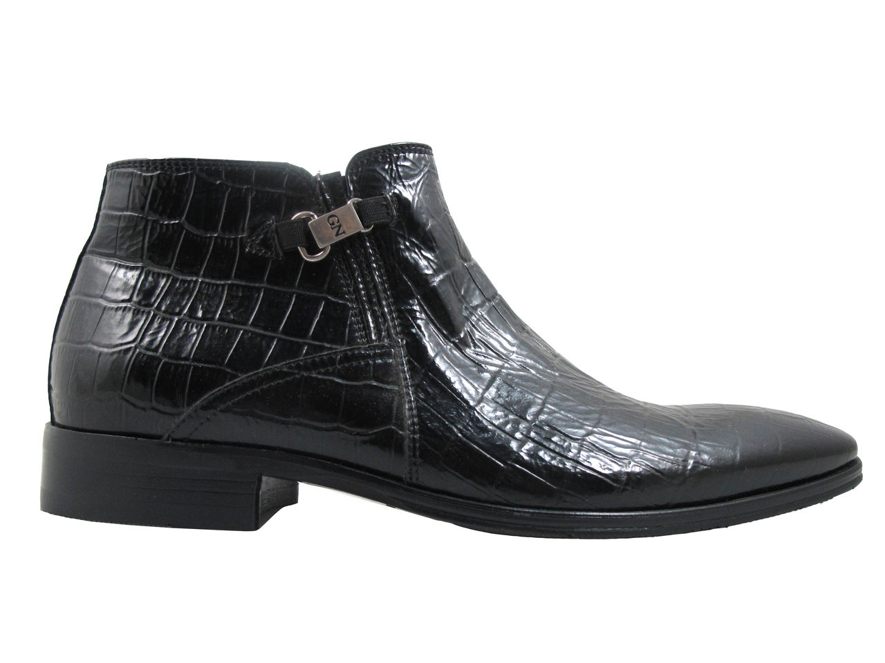 Black Genuine crocodile alligator leather skin boots LV Boots for men size  10 US