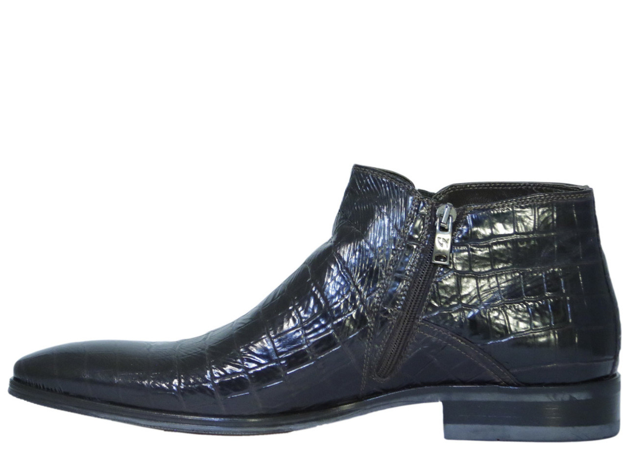 mens crocodile ankle boots