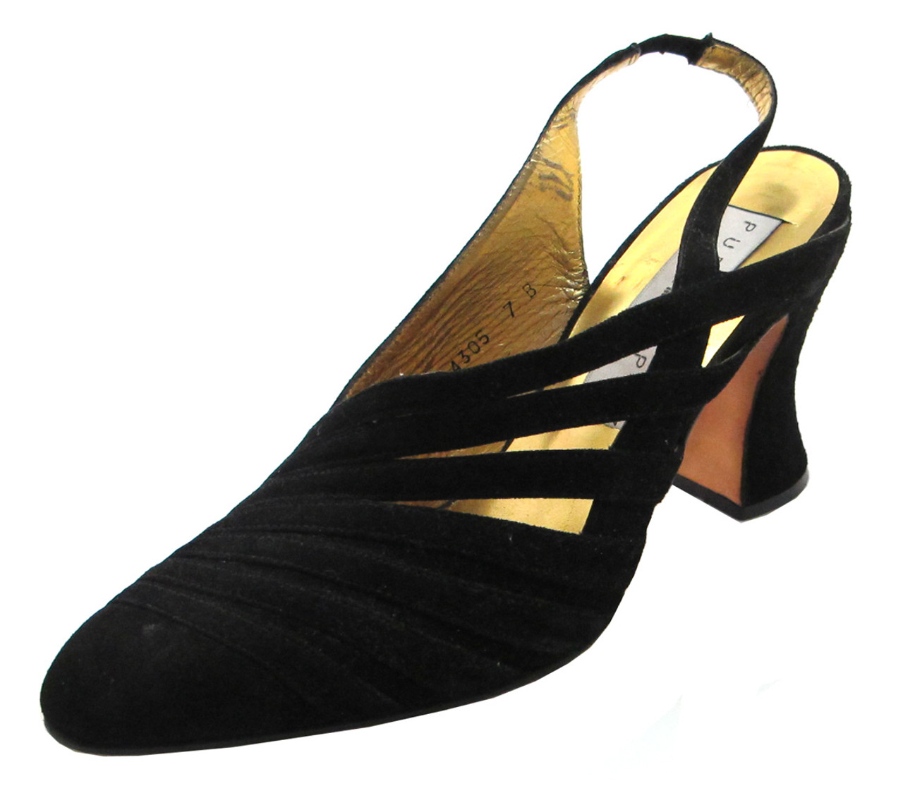 pura lopez slingback