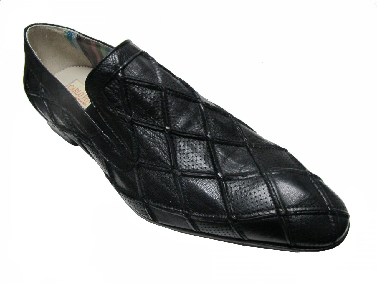 Men's Italian Leather Slip On Carlos Ventura Dressy Shoes1676 Available ...