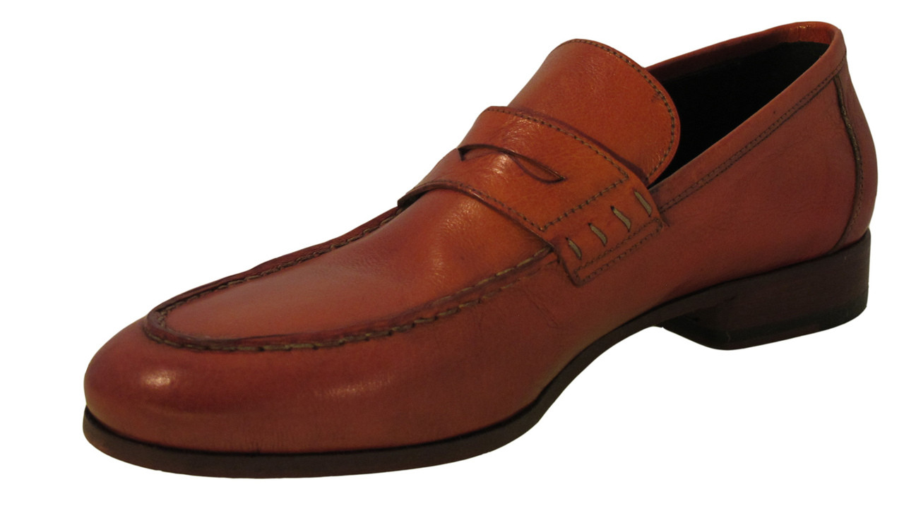 The Rossi - Red Bottom Classic Leather Loafers