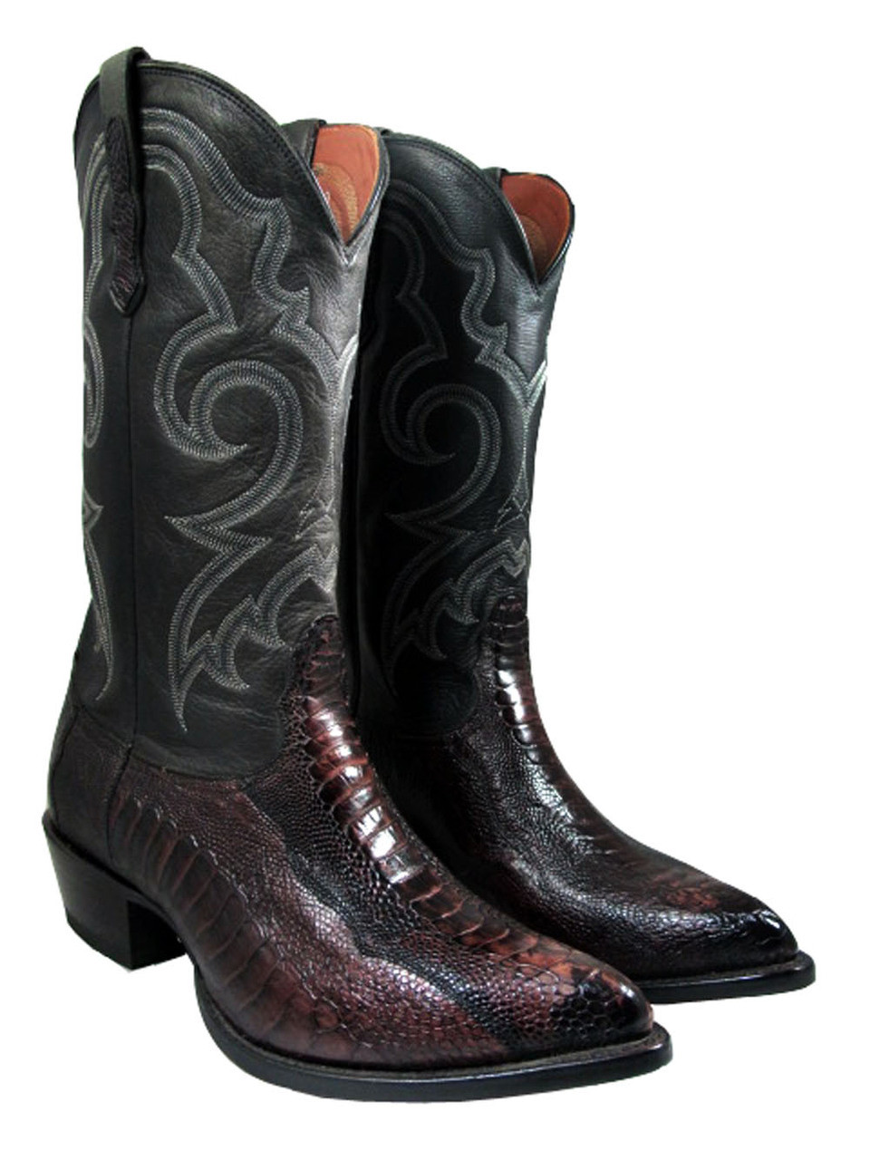 ostrich foot boots