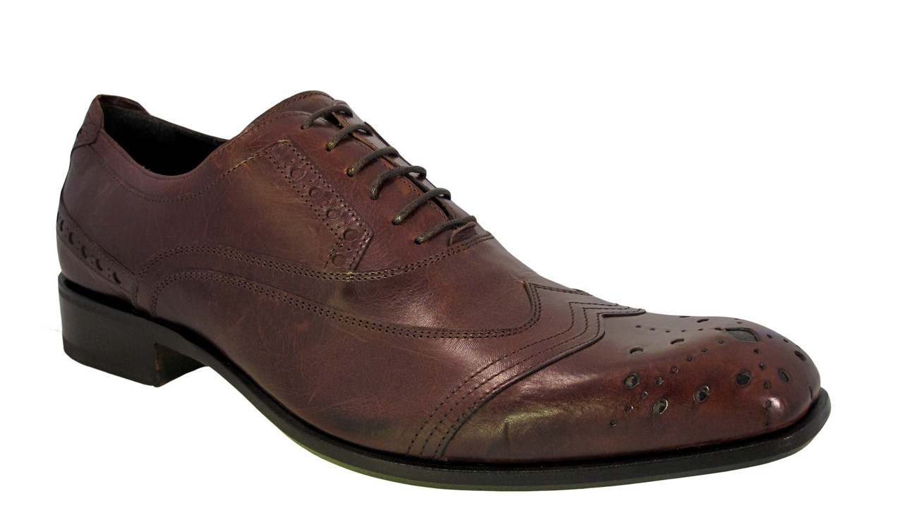 Il Rosso - Red Bottom Sole Leather Oxford Shoes for Men Red / 44