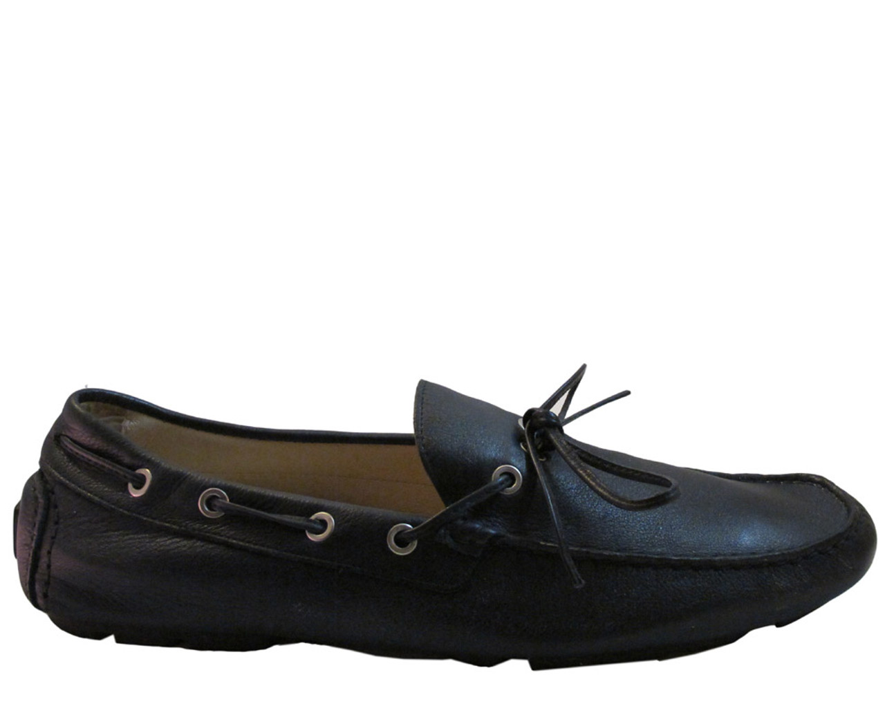 mens navy blue penny loafers