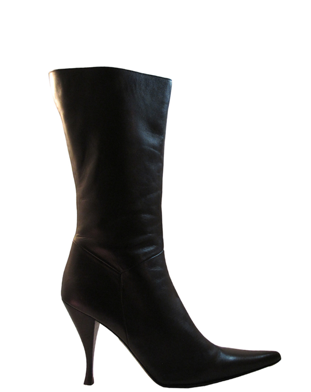 Ramirez Women's 12843 Italian Mid Calf High Heel Boots