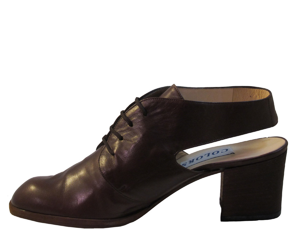 108 Italian Leather Sling back 