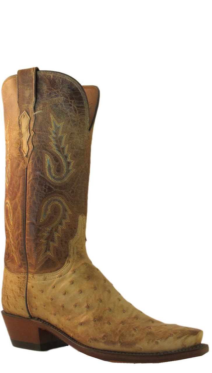 womens ostrich cowboy boots