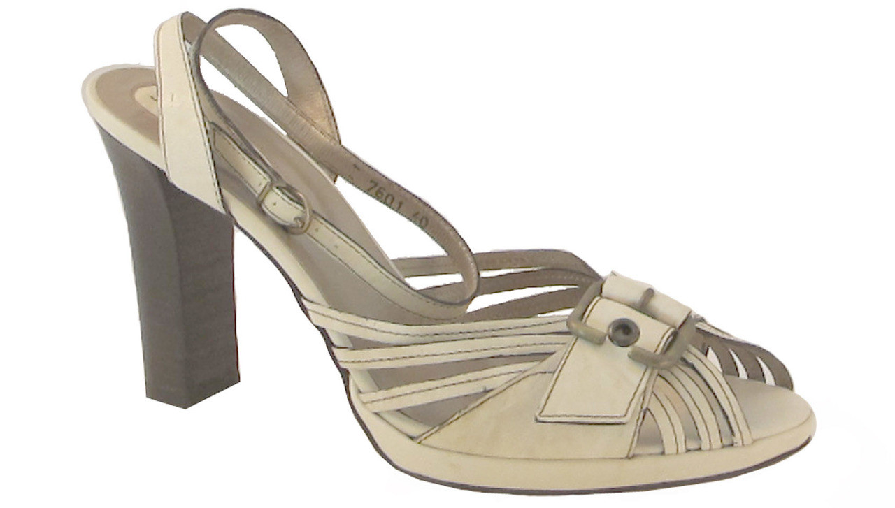 Janet and Janet Women's Italian Dressy/Casual Mid Heel Sandals 7601