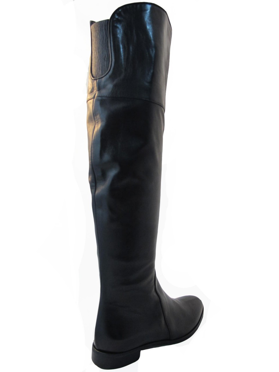Flat Knee High boots Black By Julie Dee 