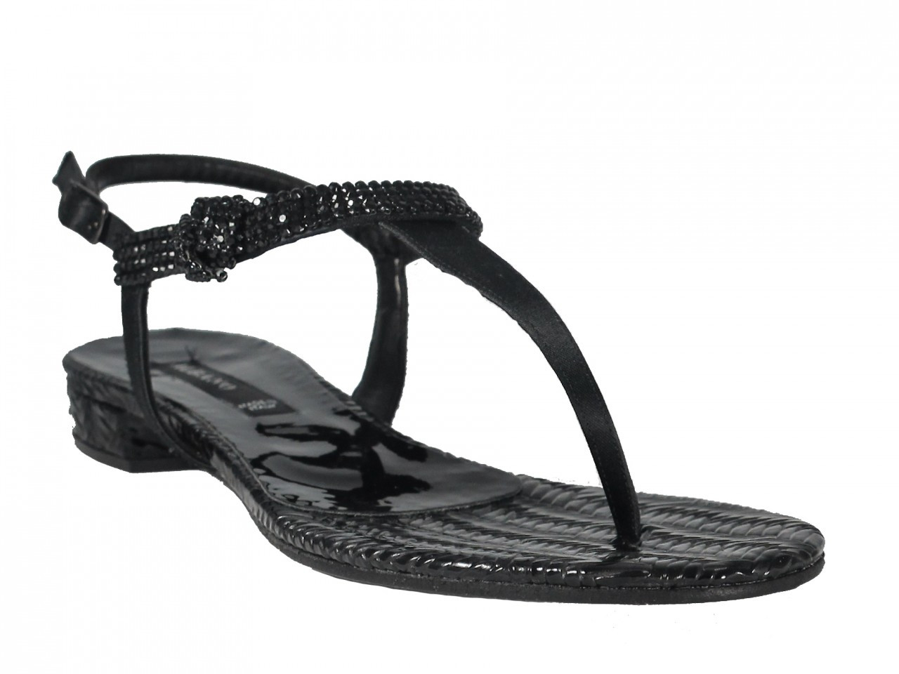 black flip flops dressy