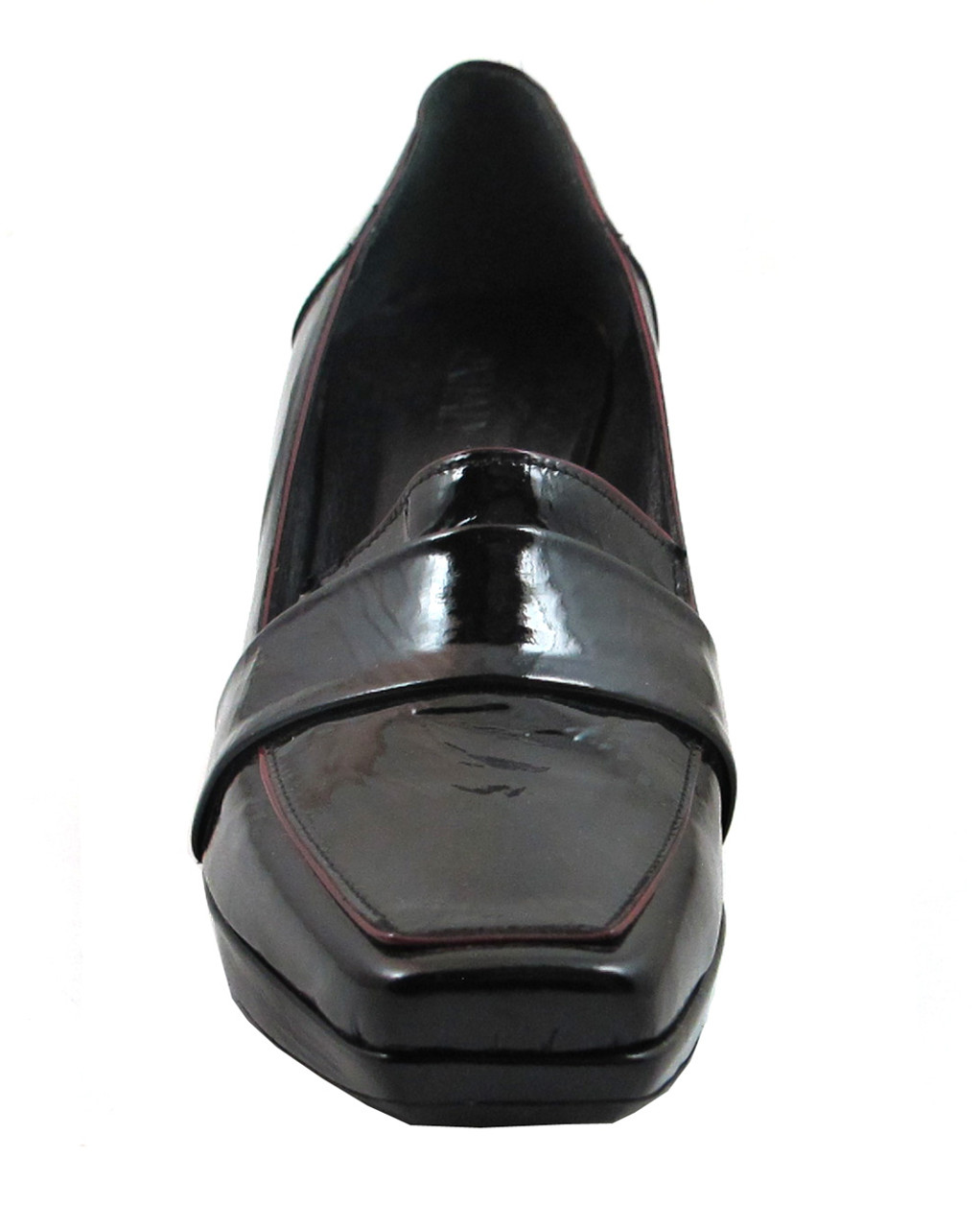 black patent shoes women's