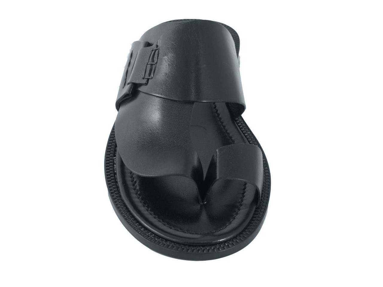 Men's Davinci Italian Leather Push Toe Sandals 1099 Available in Black ...