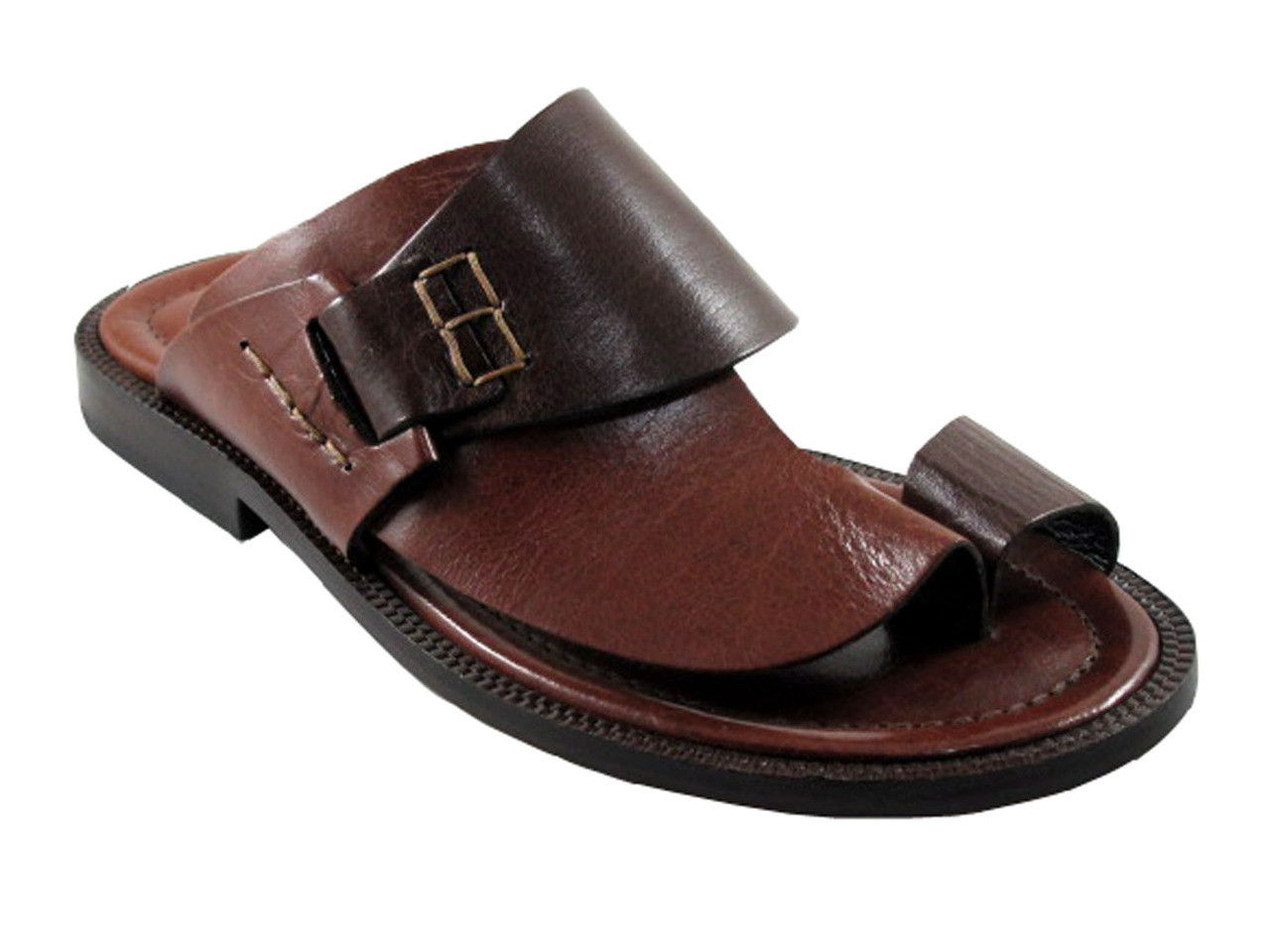 mens leather sandals