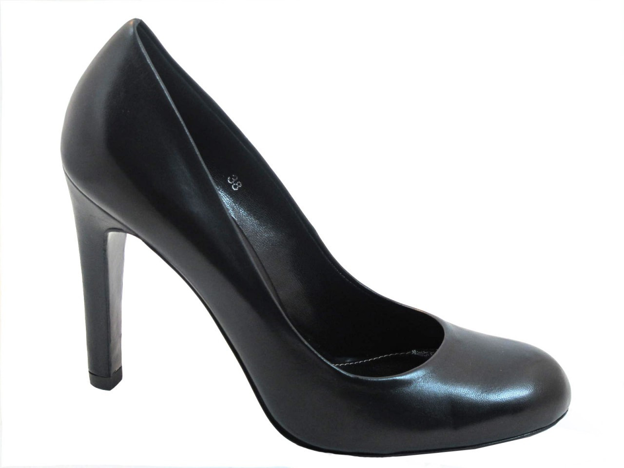 The Seller 6855 Women's Dressy High Heel Classic Black Pump Round Toe