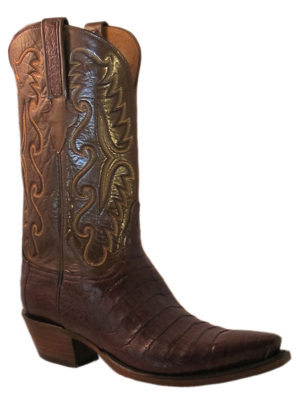 lucchese leather boots