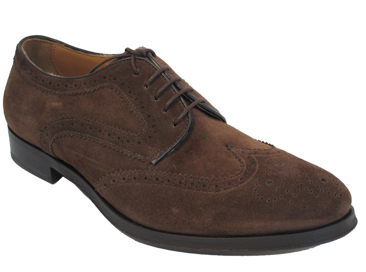 mens casual brown suede shoes