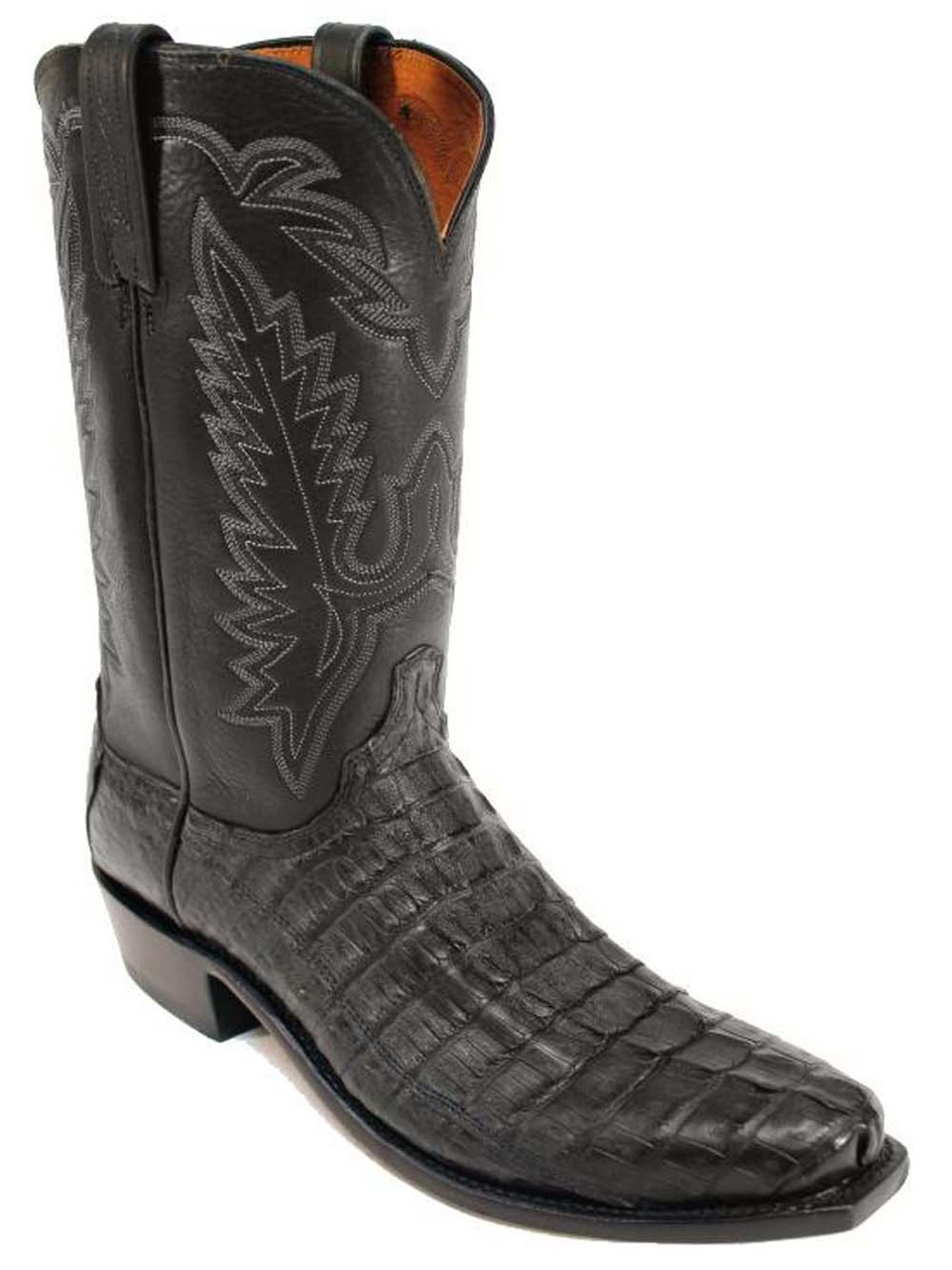 lucchese gator belly boots