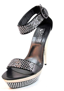 Party sandals 7681 Biondini high heels