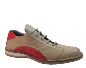 Davinci 2164 Men's Italian Leather  Lace Up Casual Shoes