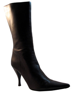 mid high heel boots