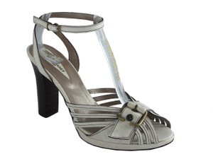 Janet&Janet 7601 Women's Italian Dressy/Casual Mid Heel Sandals